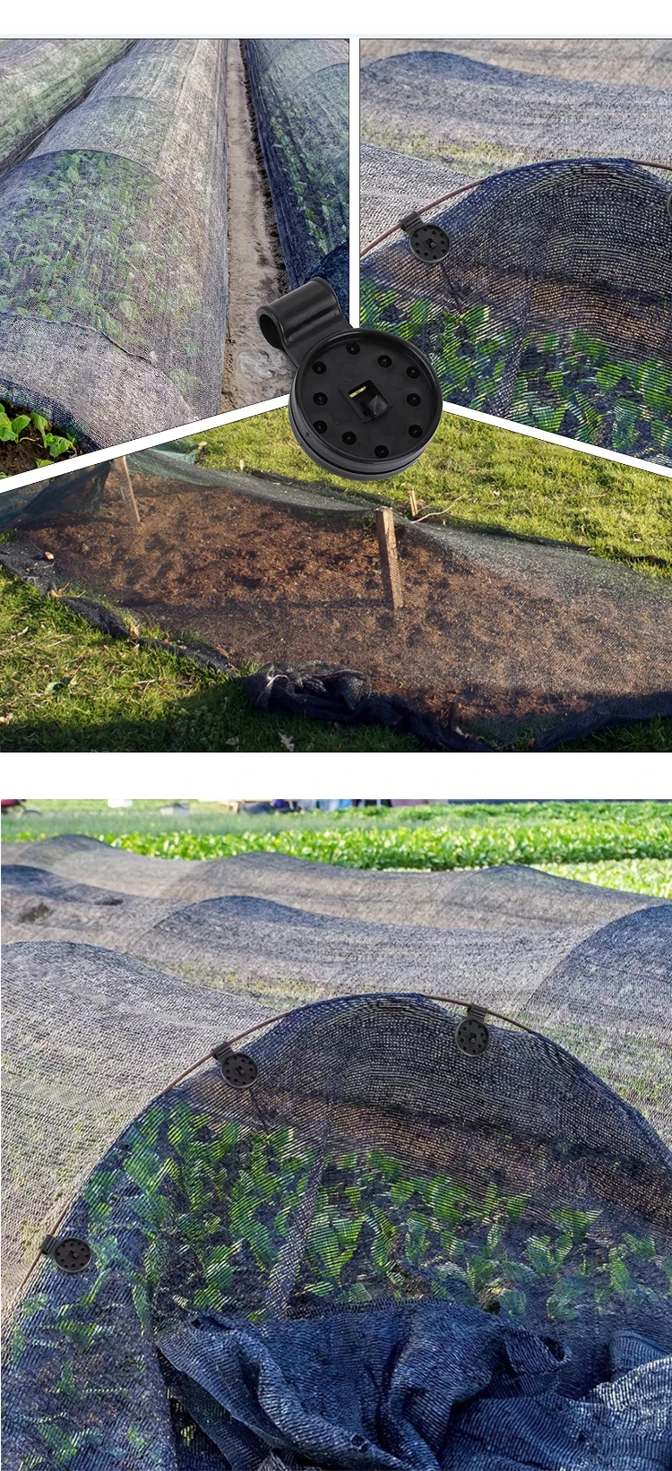 Description Picture 6 of itemShade Cloth Clips Shade Fabric Clamps Accessories Grommets For Net Mesh Cover Sunblock Fabric In Garden Backyard Greenhouse