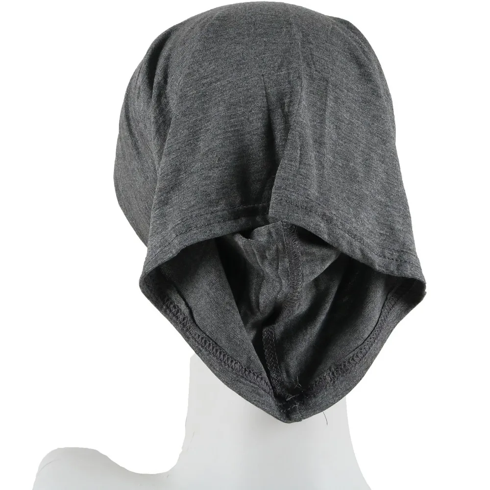 Cotton Head Wrap Plain Hijab Scarf Inner Hijab Cap Muslim Turban Islam Underscarf Undercap Bonnet Soft Jersey Stretch HIjabs Tube Caps Turbante Mujer