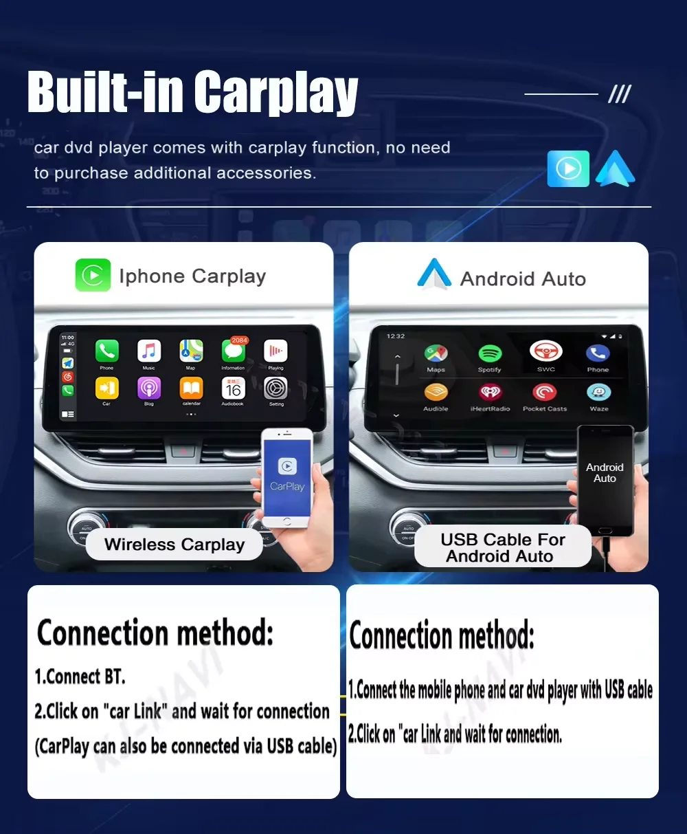 for Audi A6 C7 A7 2012 2013 2014 2015 2016 2017 2018 Android 14