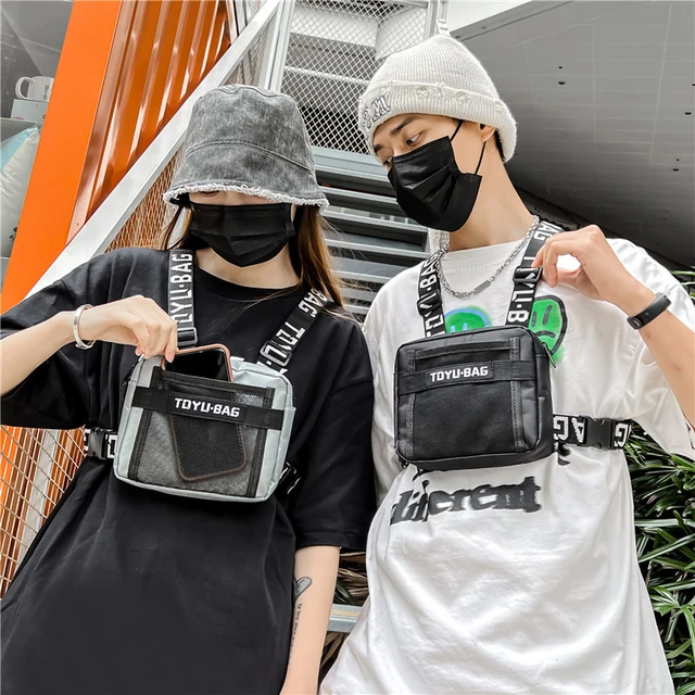 Multipurpose Men's Travel Sports Outdoor Canvas Messenger Bag Streetwear  Small Breast Sling Bag For Hiking Cycling Travel - Walmart.com