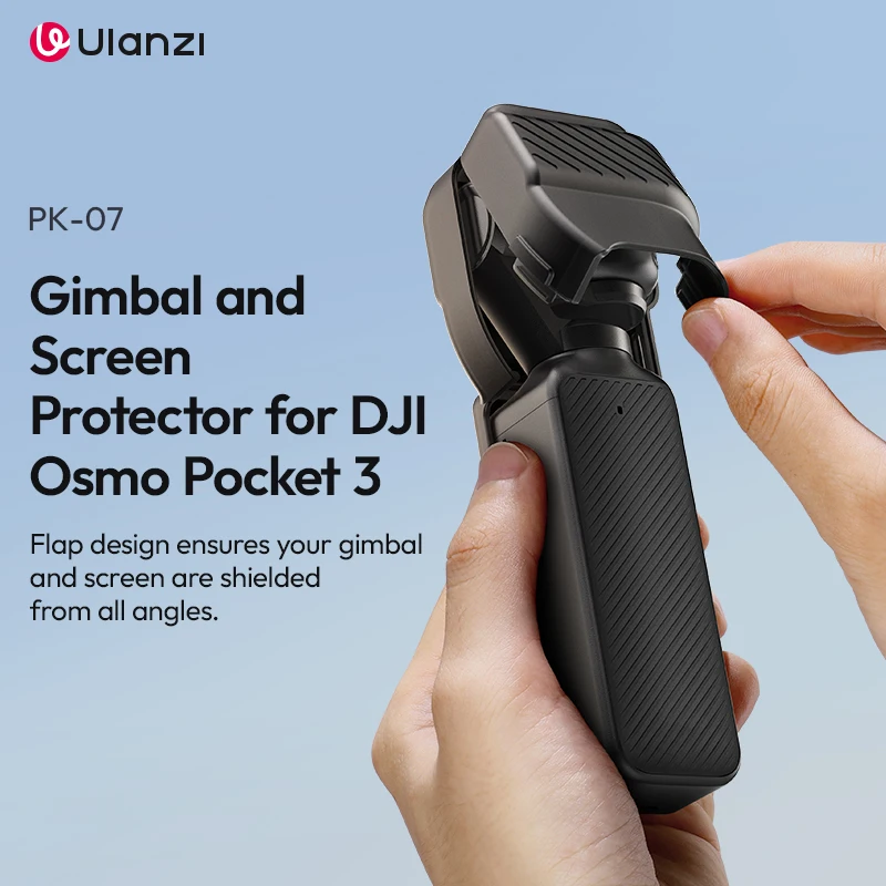 Ulanzi PK-07 Gimbal and Screen Protector for DJI Osmo Pocket 3 for Photograph Camera Cap Protective Case