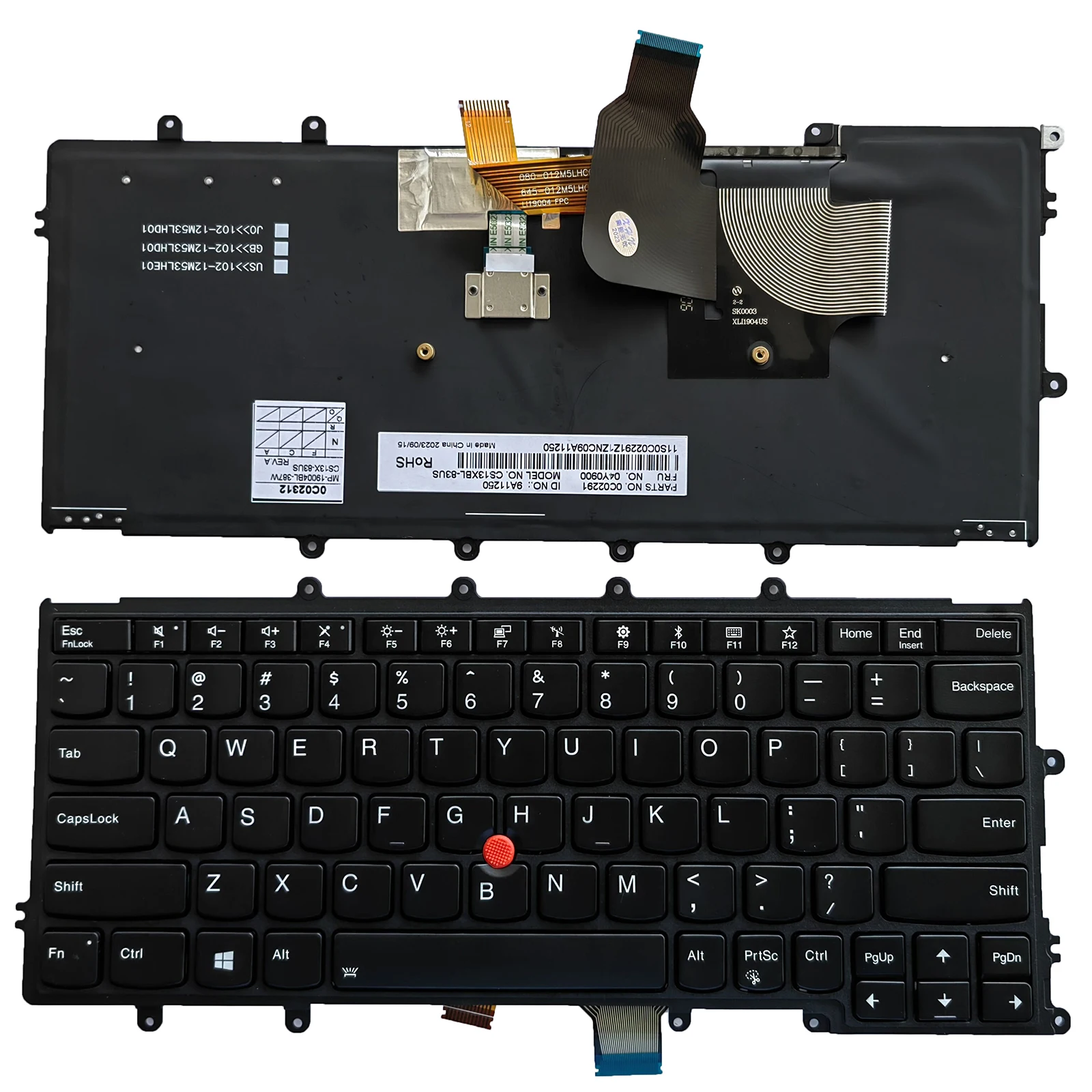 Сменная Клавиатура для ноутбука Lenovo ThinkPad X270(20K5 20K6 20HN 20HM) A275(20KC 20KD)