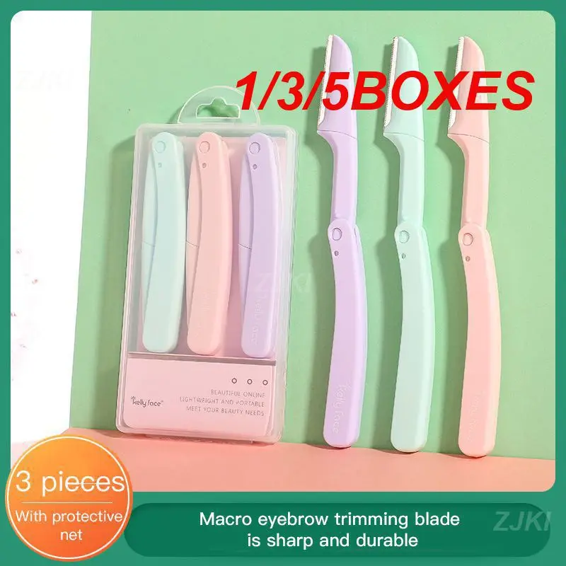 1/3/5BOXES Easy To Use Beauty Dermaplaning Tool Safe And Gentle Grooming Made Easy Women's Grooming Compact