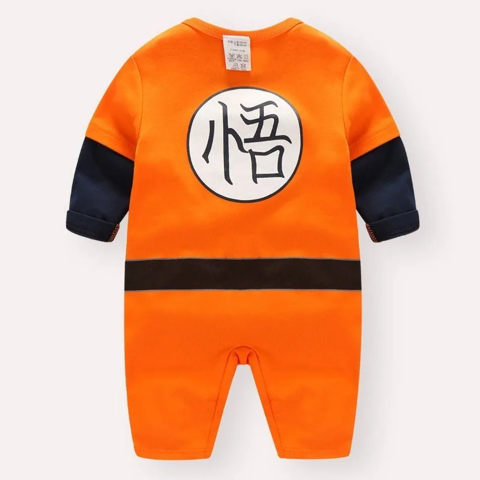 Anime Baby Clothes Newborn Boy Girl Rompers Infant Akatsuki Frieza Vegeta Luffy Tanjirou Cotton Jumpsuit Kids Cosplay Costume  best baby bodysuits