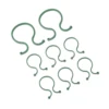 10/50/100Pcs Garden Vine Strapping Clips Plastic Plant Rattan Climbing Wall Fixture Buckle Tomato Grapevine Hook Support Tool 2