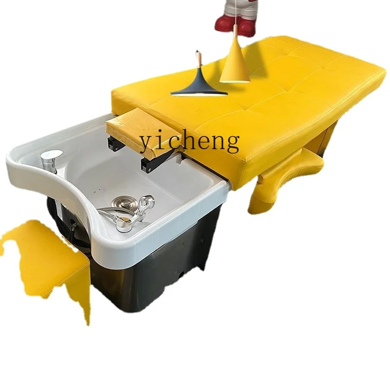 

Парикмахерская из нержавеющей стали для парикмахерской, плоская Лежащая керамическая кровать для парикмахерской