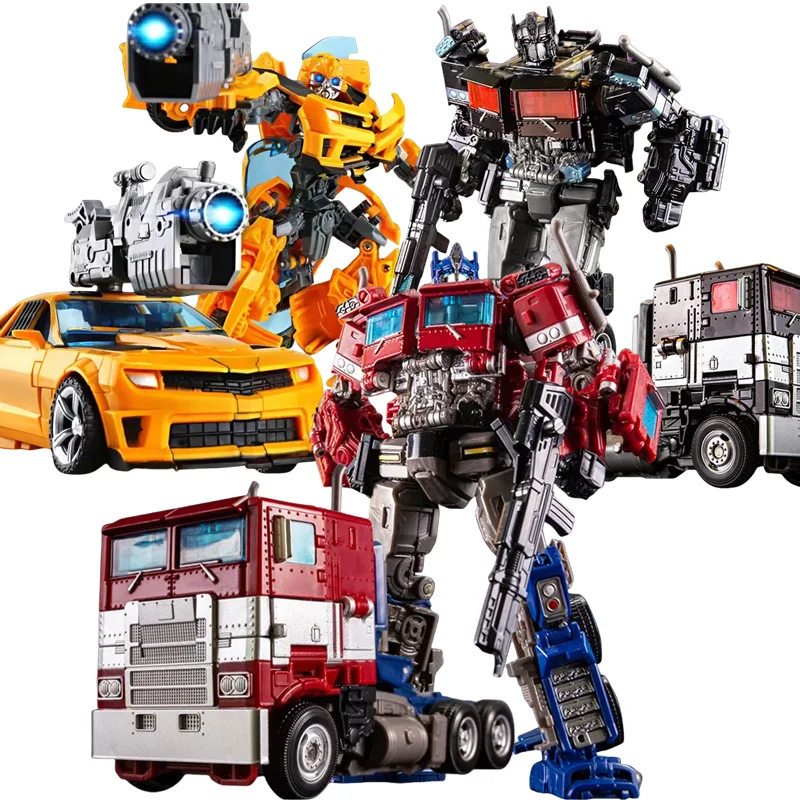 Transformation Toys Robot Car Alloy Plastic YS04A Bumblebee Optimu Prim Action Figure Anime Movie Series Birthday Gift