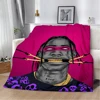 Rapper Travis Scott Cactus Jack Printed Blanket Picnic Blankets Warm Blanket Soft and Comfortable Home Travel Birthday Gift 2