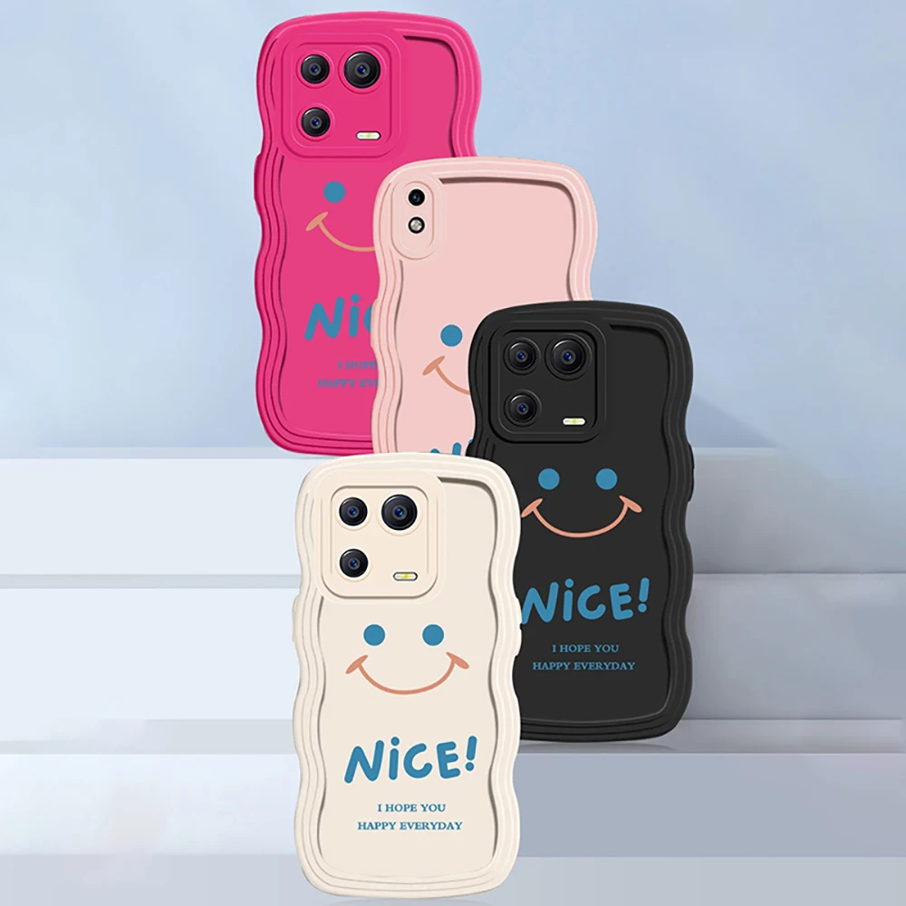 

Candy Color Pattern Phone Case For iPhone 11 Pro Max Case iPhone 14 13 12 Pro Max X XR XS 6 7 8 14 Plus SE 2020 2022 Wavy Covers