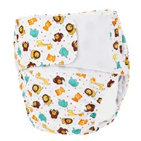 [Sigzagor]1 Adult Cloth Diaper Nappy Urinary Incontinence Pocket Reusable Washable Hook Loop ABDL Age Play 26.7in to 50.4in XL 2