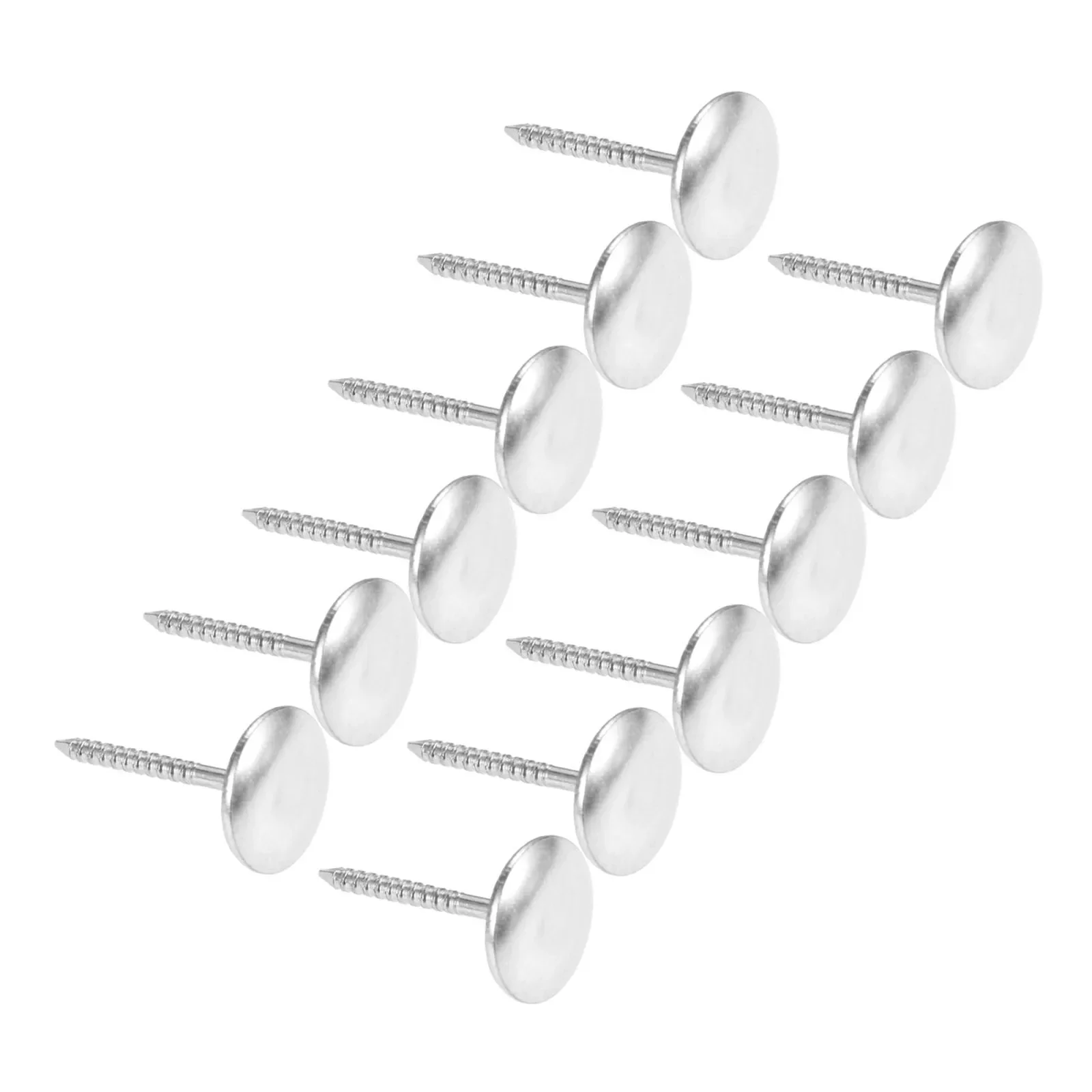 50Pcs 12*21mm Silver Upholstery Nail Jewelry Wood Box Craft Door Sofa Furniture Decoration Tacks Stud Pushpin Doornail Fasteners