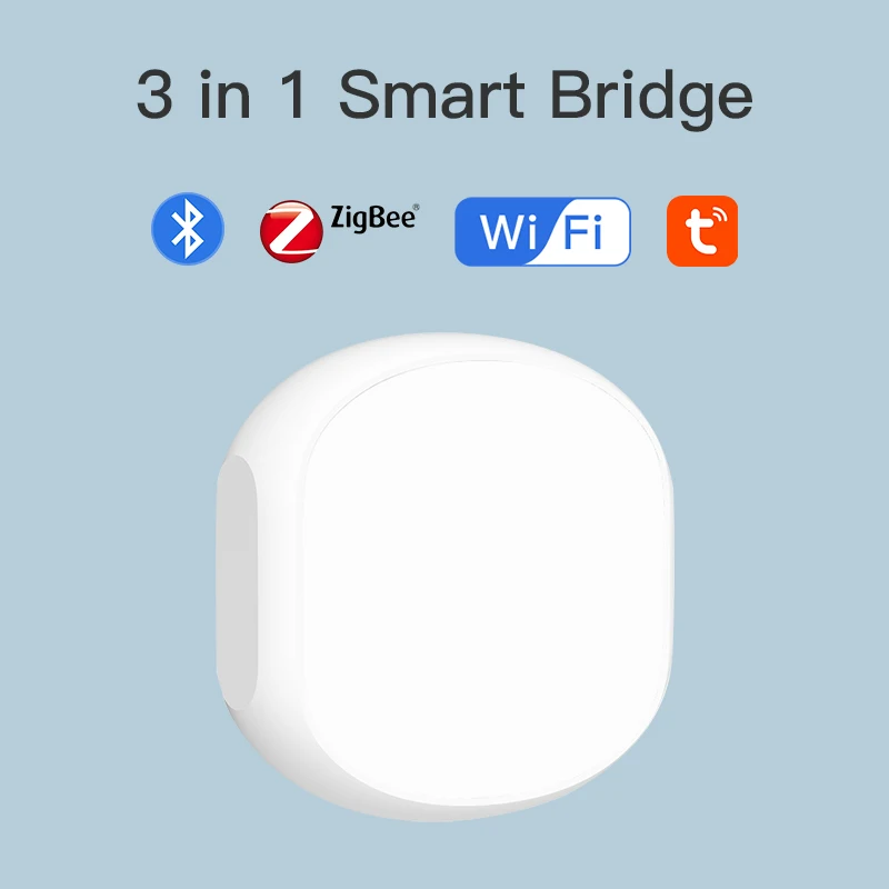Zigbee Wifi Bluetooth Inteligente Multi-modo Gateway Mais Remoto Ponte Funciona com Tuya Vida Inteligente Meshhub App Alexa Google Voz em Casa