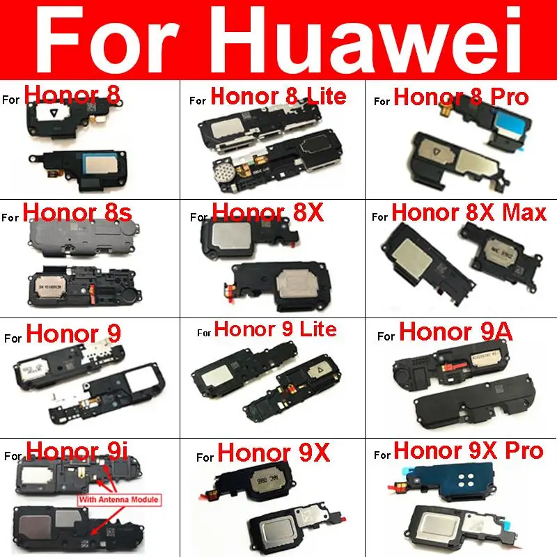 

Loud-speaker Buzzer For Huawei Honor 8 9 9X Lite 8 9X Pro 9i 9A 8S 8X Max Ringer Louder Module Speaker Flex Cable Repalcement