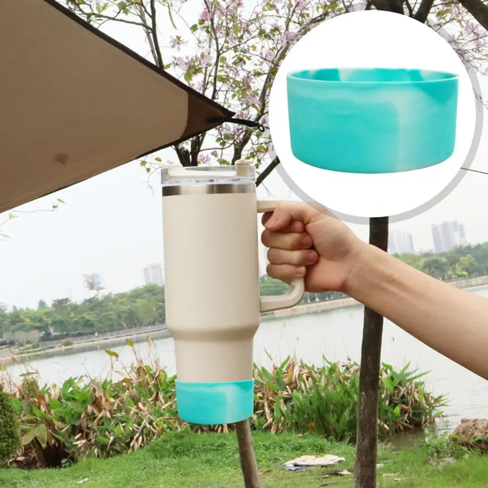 

Durable Bottle Sleeve Durable Silicone Cup Sleeve Protector for Tumblers Anti-slip Bottle Cover for Home for Protection