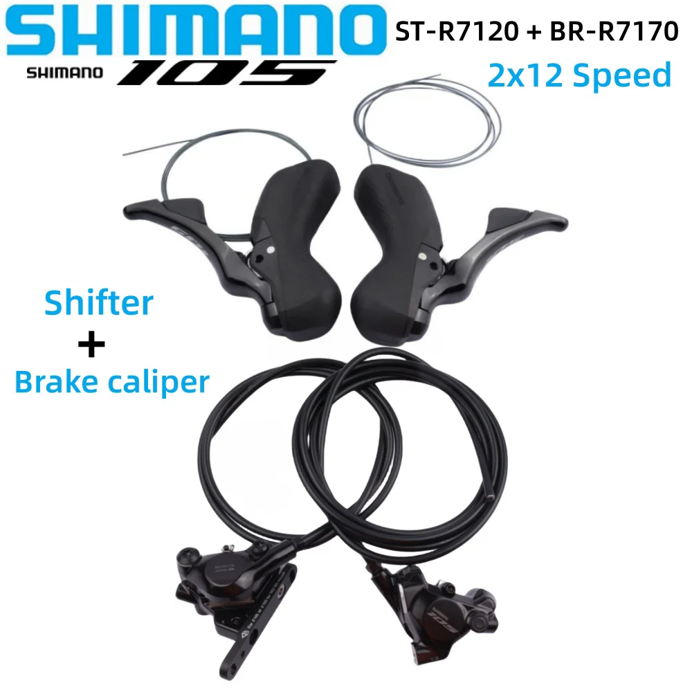 Shimano 105 ST-R7120+BR-R7170 12S Hydraulic Disc Brake Caliper