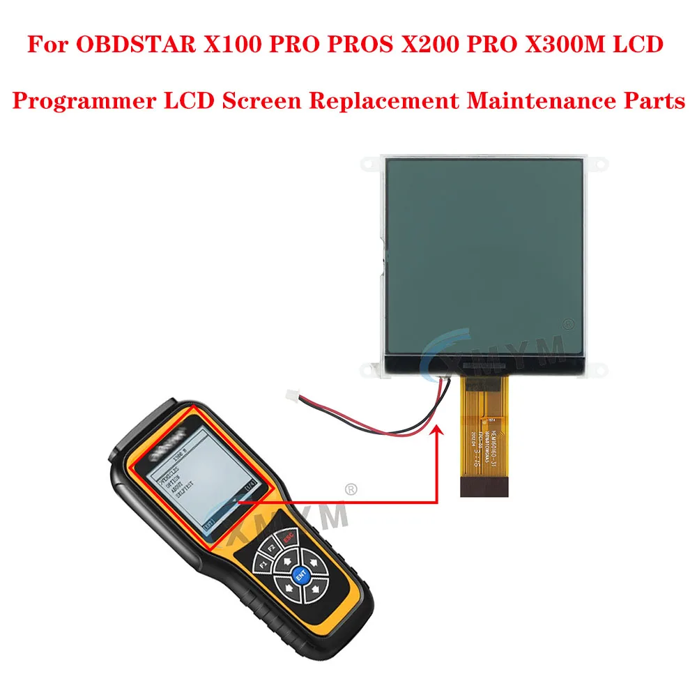 Per Obdstar X100 Pro Pro X200 Pro X300M Programmatore Lcd Parti Di Manutenzione Di Ricambio Per Schermo Lcd