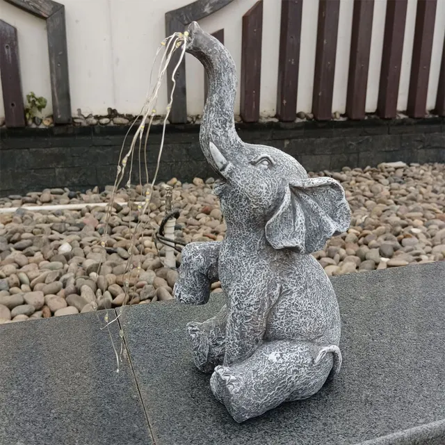 Lanterne Solari A Forma Di Elefante - Decorazioni Da Giardino Con Luci LED, Impermeabili IP44 - Foto 6