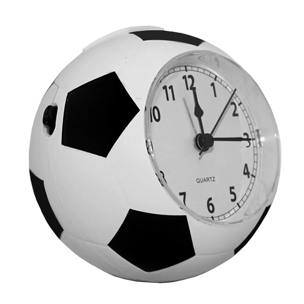 Soccer Ball Alarm Clock 3D Football Shaped Student Clock Birthday Gifts For Boys Girls