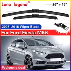 Premium Soft Rubber Front Wiper Blades - MK6 2008 - 2016 (Front 2pcs)
