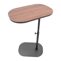 Table d'appoint réglable en hauteur 45-80cm, table d'appoint en forme de C, petite table basse pour la maison et l'extérieur 4