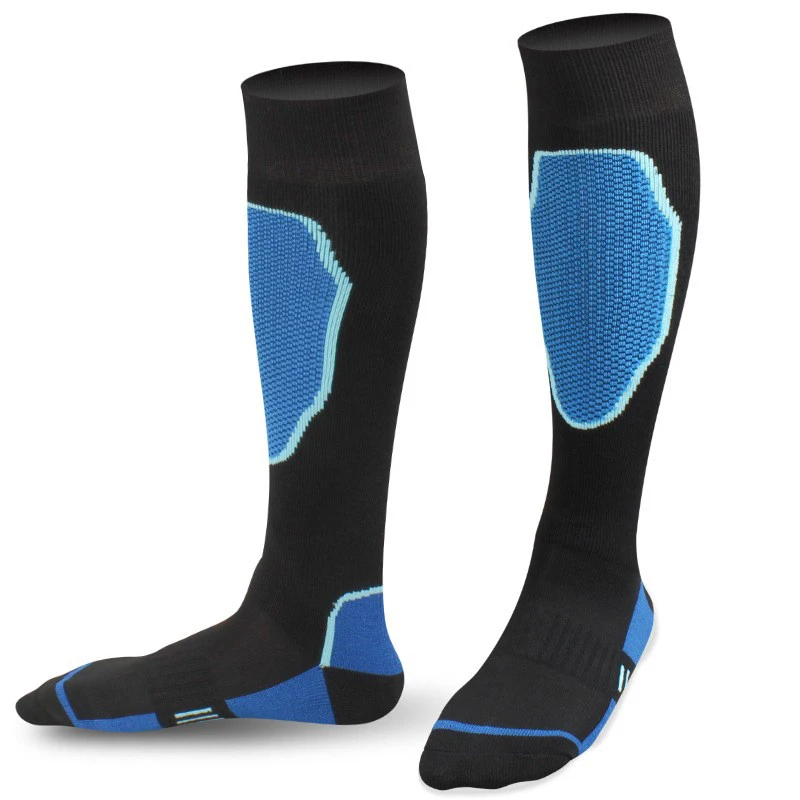

Winter Men'S Ski Socks Adult Ski Socks High Quality Cotton Thick Cushion Knee Sports Snowboarding Warm Thermal Socks