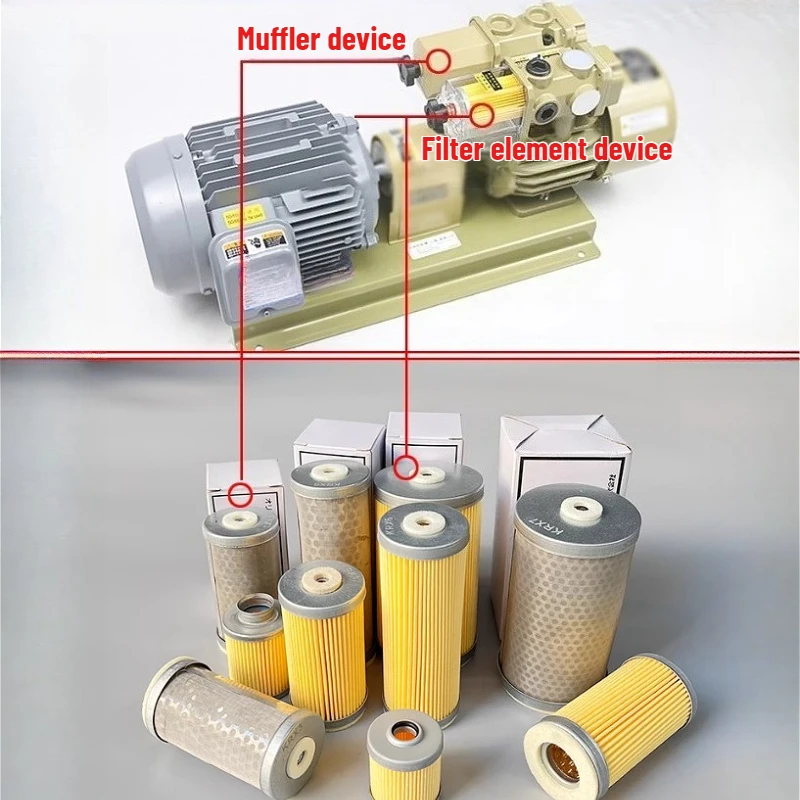 1 個真空ポンプフィルターエレメントサイレンサーガスケットカバー KRX