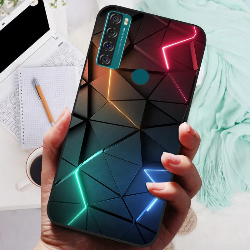 Silicone Shockproof Soft TPU Cartoon Protective Phone Case, 6.82 Bumper Cover