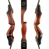 60inch Archery bow Recurve Bow 30-50lbs Take-down bow Outdoor Red Wooden Hunting Shooting bow 3