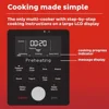 9-in-1 Electric Slow Cooker, Slow Rice Steamer, Yogurt Maker, Warmer & Sterilizer, 6-Quart Whisper Quiet 6-Quart Pressure Cooker 4