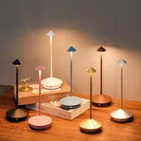 Creative Dining Touch Led Hotel Bar Coffee Pina pro Table Lamp Rechargeable Table Lamp Lampada Da Tavolo Decorative Desk Lamp 2