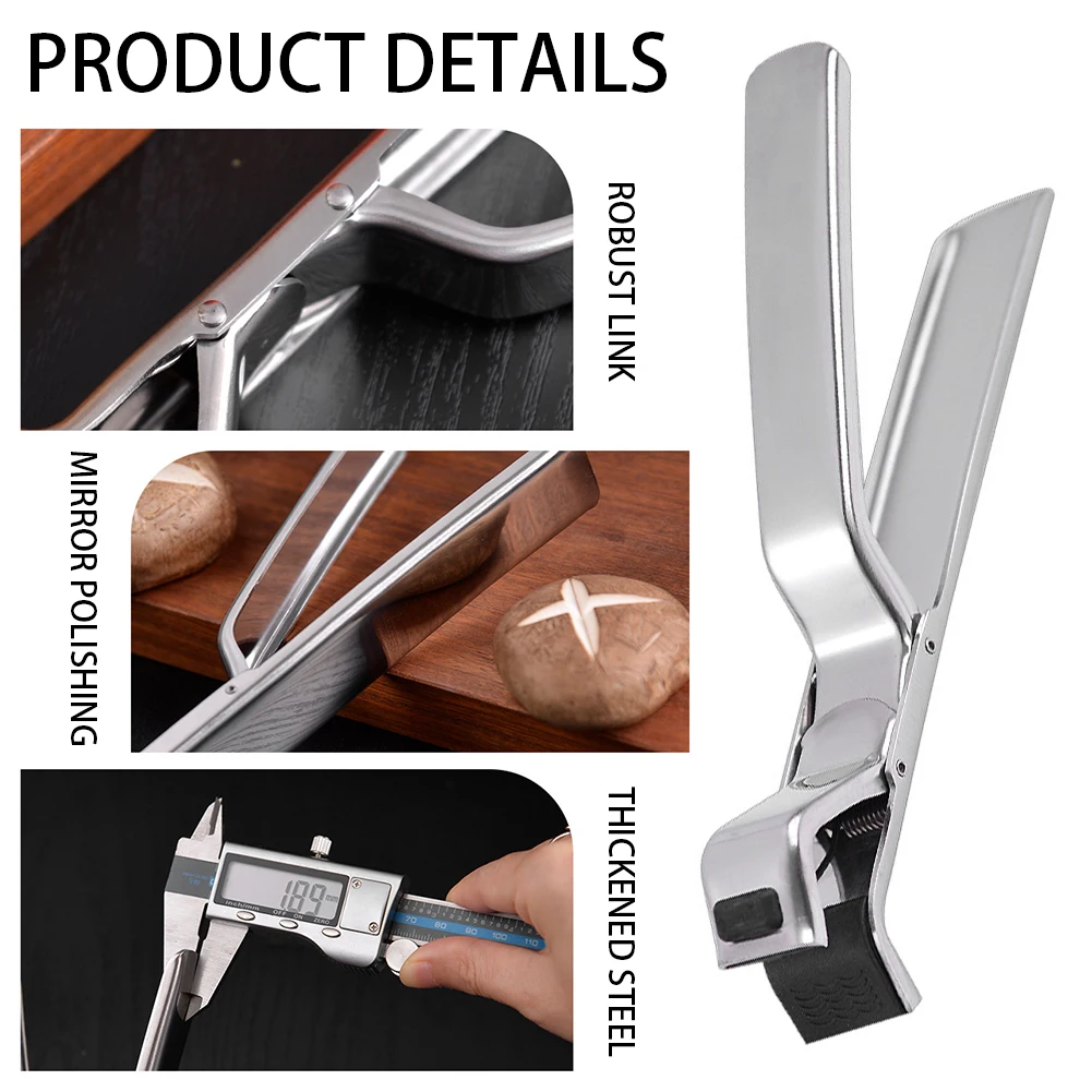 Multi-Function Anti-scald Clip Silicone Kitchen Plate Bowl Dish Pot Holder Anti-hot Clip Lifter Kitchen Accessories Gadget