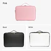 Waterproof PU Leather Cosmetic Bag Professional Large Capacity Storage Make up Handbag Case Travel Toiletry Makeup bag For Women 2