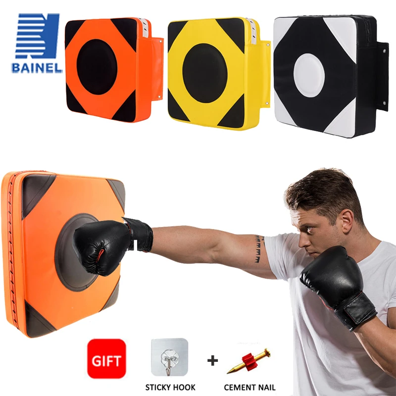 Punching Pad Da Muro In Pelle PU - Per Allenamento Boxe, Muay Thai, Arti Marziali, Resistente - Foto 9