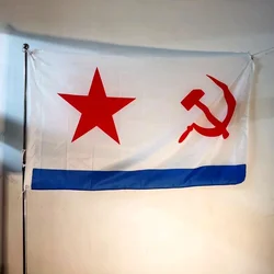 Soviet Navy Flag - Premium Polyester Banner for Indoor & Outdoor Decor
