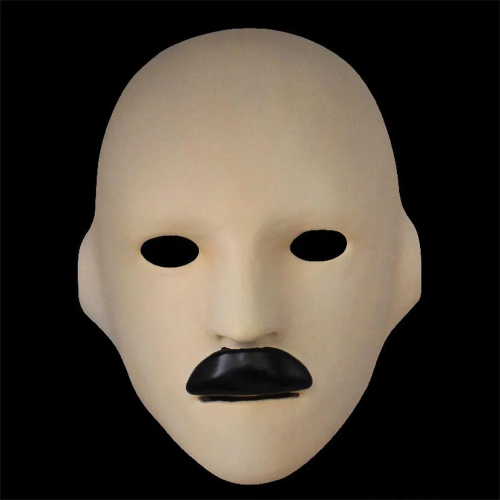 Glatze Bart Maske Harz Maske Halloween Lustige Performance Party Prop – Detail 1