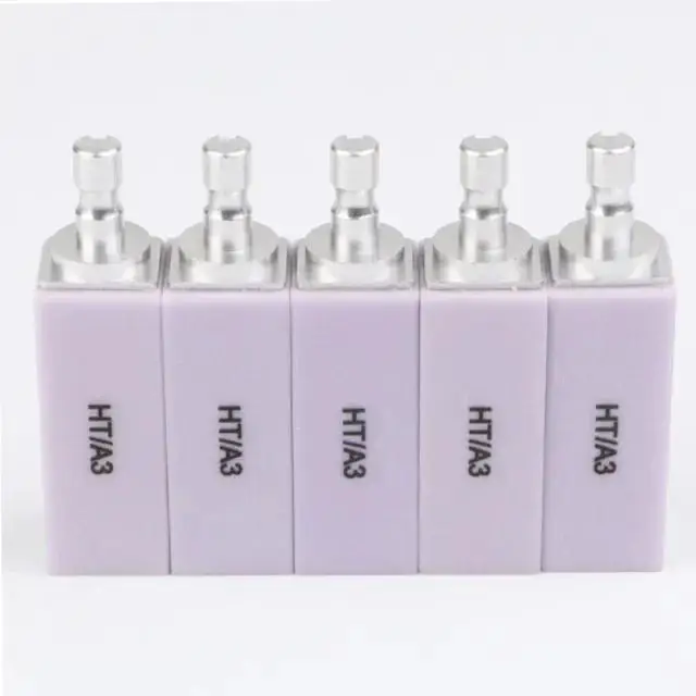 Blocco Di Giunzione Al Litio In Vetroceramica Dentale Cerec Cad Cam Ht Lt B40 Blocks