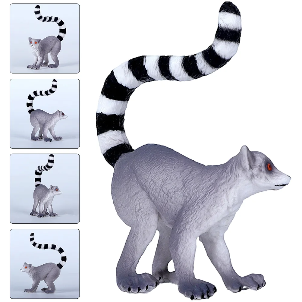 

Plastic Lemuroid Figure Toy Desktop Decoration Lemuroid Party Favor for Boys Girls Kids Toddlers