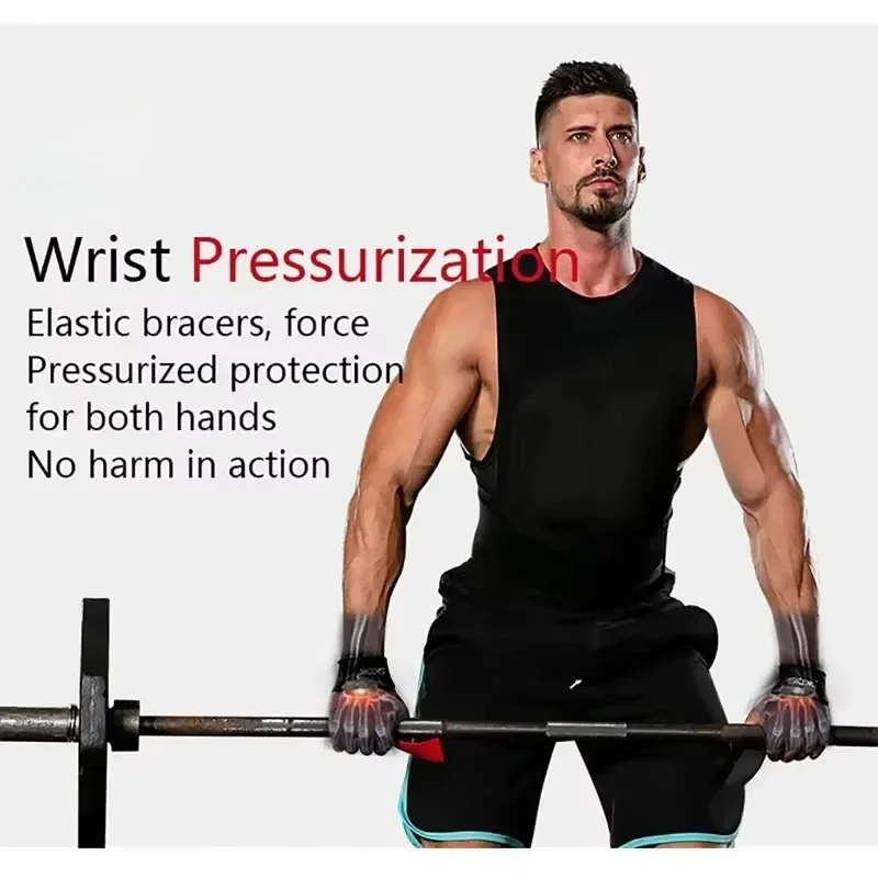 Weightlifting Straps Anti-Slip Silicone Lifting Wrist Straps Strength Training Deadlifts Crossfit Hand Grips Wrist Support 1Pair