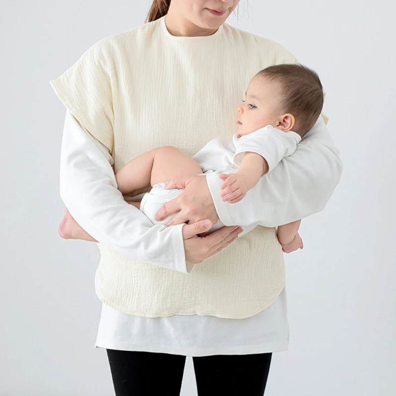 Multifunction Nursing Sweater Wearable Feeding Apron for Discreet Breastfeeding and Baby Daily Home Care Essential