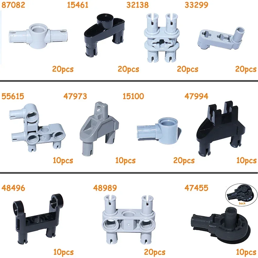 

Technical Part MOC Pins Connectors Bolted Connection Building Blocks 15100 87082 48989 32138 55615 15461 33299 48496 47455 47994