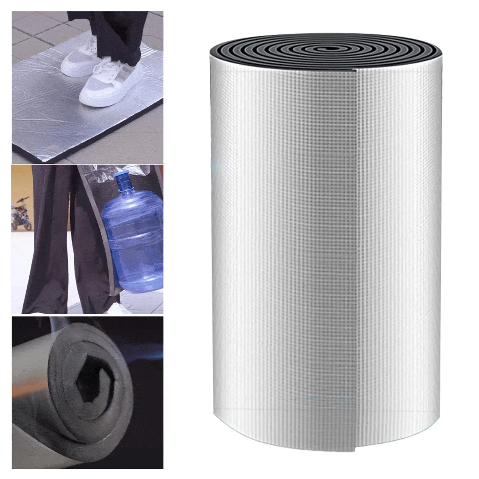 Car Sound Deadening Mat Heat Barrier Soundproofing Deadening Noise Reduction Pad for Door Auto Trunk Engine Hood Car Trucks