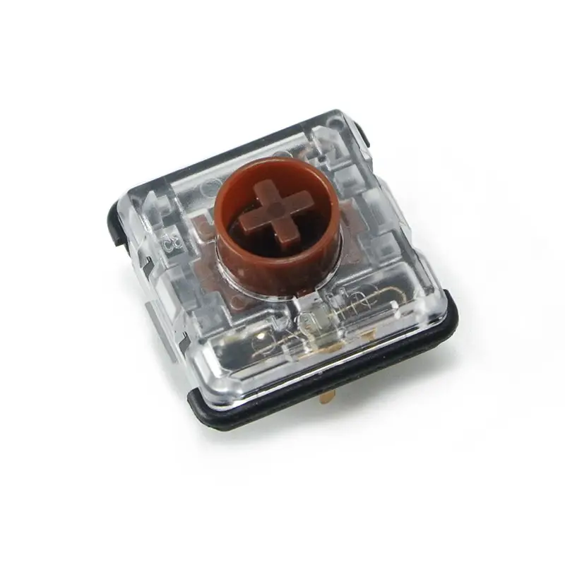 Kailh 1353 Choc V2 Low Profile Switch Red Blue Brown 4pin Linear Clicky Tactile Ultrathin Mechanical Keyboard Mini Switch Hitbox image 1