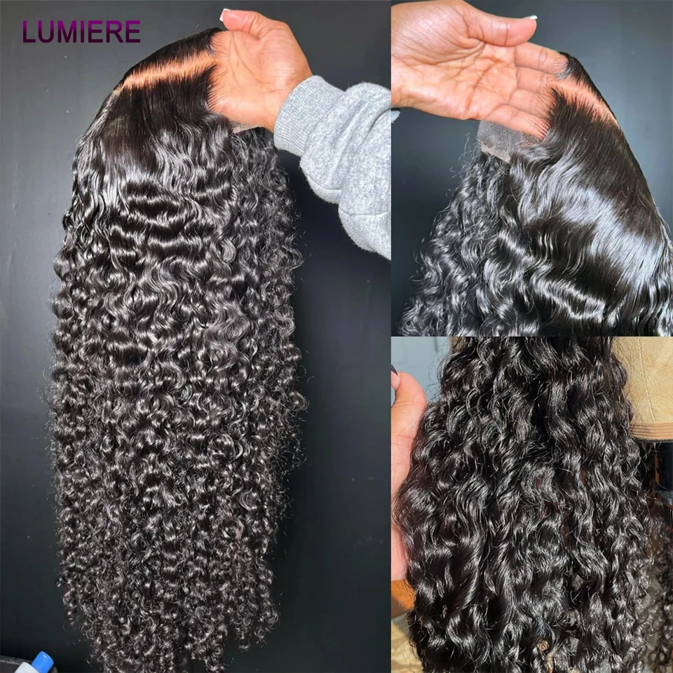 Afro Kinky Curly Deep Wave Echthaar-Bündel Lockiges Haar 30 Zoll Echtes Rohes Unbehandeltes Doppelt Gewebtes Haar-Bündel Extensions – Detail 30