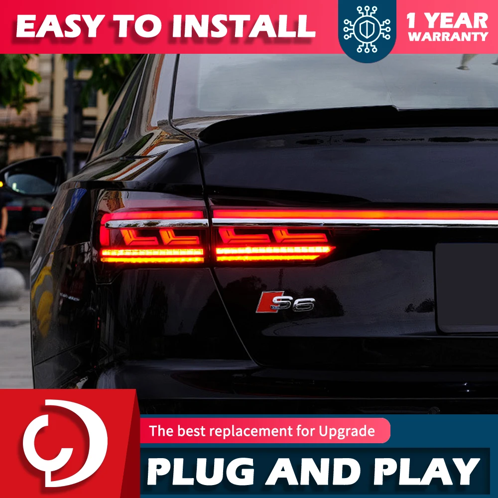 名作 アウディA6LED テールライト 電装品 - growingspaces.in