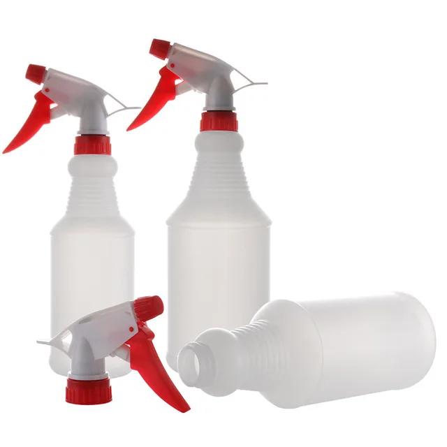 1Pcstransparent Hordozható, Újratölthető 500 Ml/750 Ml Spray -Palack Pe/Műanyag Üres Tartály Porlasztó Többcélú - Image 2