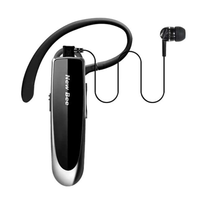 NEWBEE-auriculares inalámbricos con Bluetooth, audífonos deportivos con  micrófono y cancelación de ruido, manos libres, 24 horas de autonomía, para  conducir y oficina - AliExpress