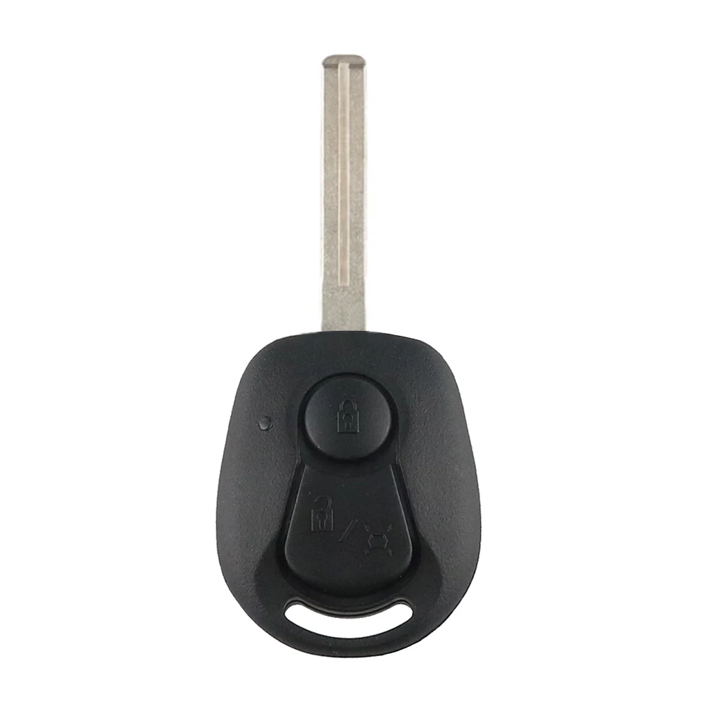 Car Key Shell Case For Ssangyong Actyon Kyron Rexton Remote Control 2 Button Blade Smart Car Key