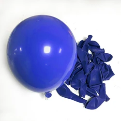 Elegant Dusty Blue Balloons for Birthday and Baby Shower Decor (Dark blue)
