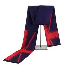 

Factory Direct Sales Men's Scarf New Cashmere-like Soft Texture Jacquard Scarf Comfortable Warm Simple Fashion Wholesale