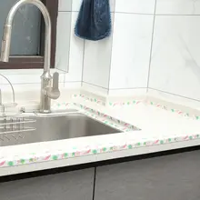  Decorative Wall Stickers Kitchen Oil-proof Cooktop Self Adhesive Sticker Bathroom Waterproof Toilet Corner Decals Anti-mildew 